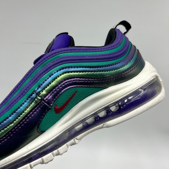 NIKE AIR MAX 97 SE (GS) YOUTH SIZE 5Y/WOMEN SIZE 6.5 ATHLETIC SHOES PURPLE PINK - Picture 8 of 11
